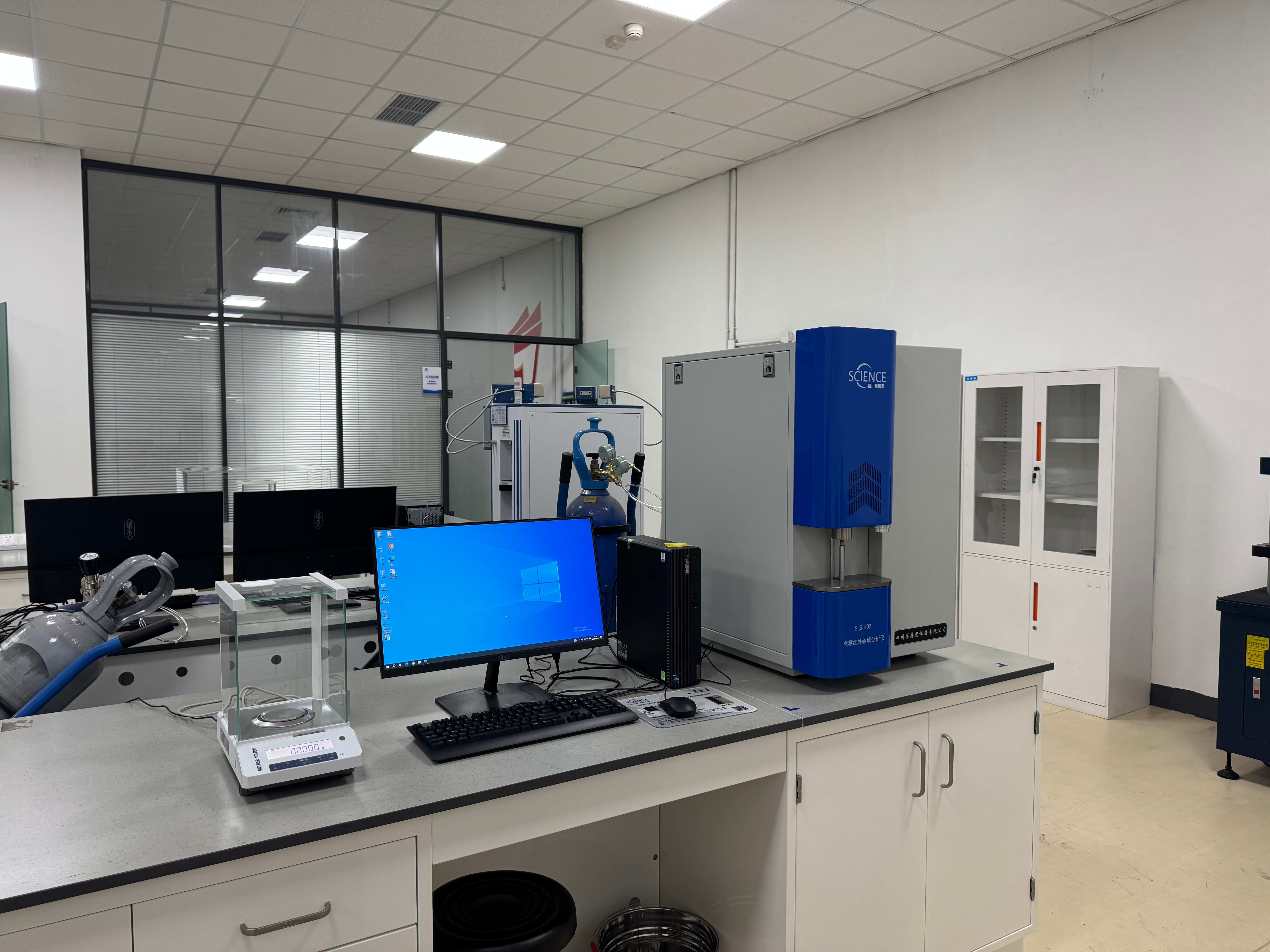 万华化学集团眉山磷酸铁锂项目引入赛恩思高频红外碳硫仪并正式投入运行