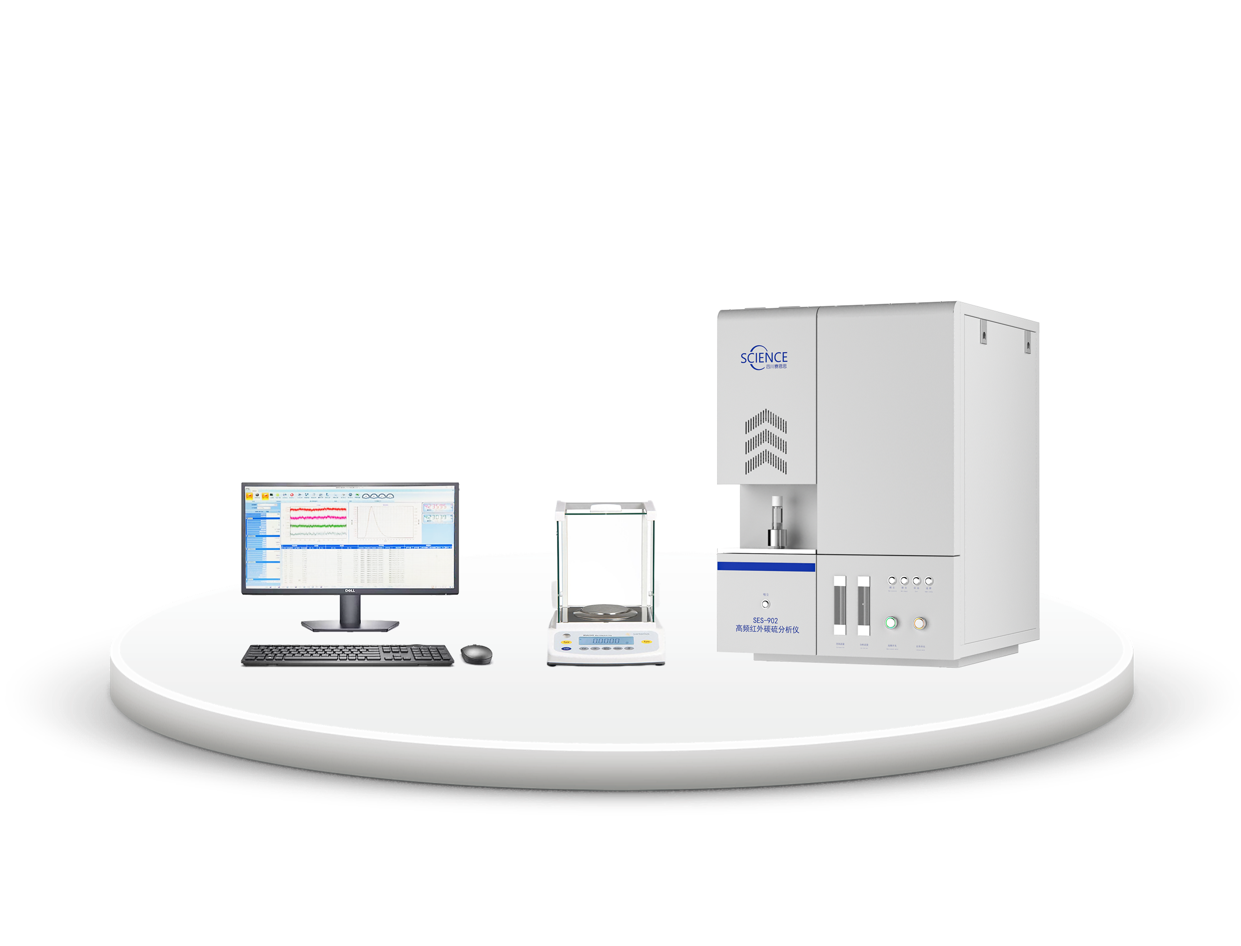 SES-902高频红外碳硫分析仪